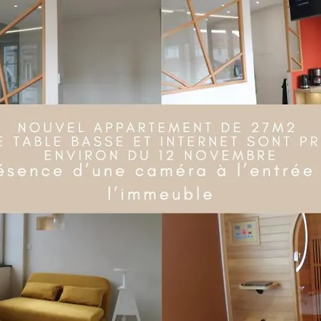 Appartement Cosy Avec Sauna - - 4 Personnes Angoulême